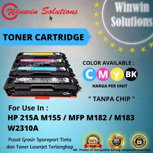 Jual TONER CARTRIDGE COMPATIBLE HP 215A M155 / MFP M182 / M183 W2310A -  Kota Surabaya - WinWin Solutions | Tokopedia