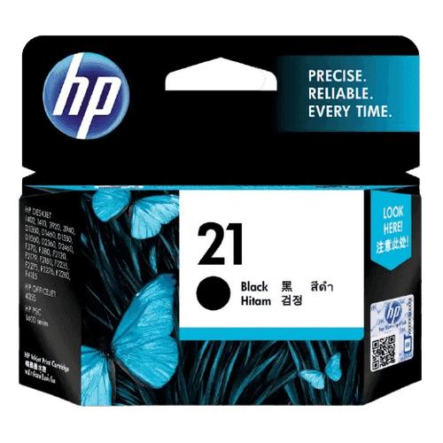 Jual HP 21 Black Original Ink Cartridge 