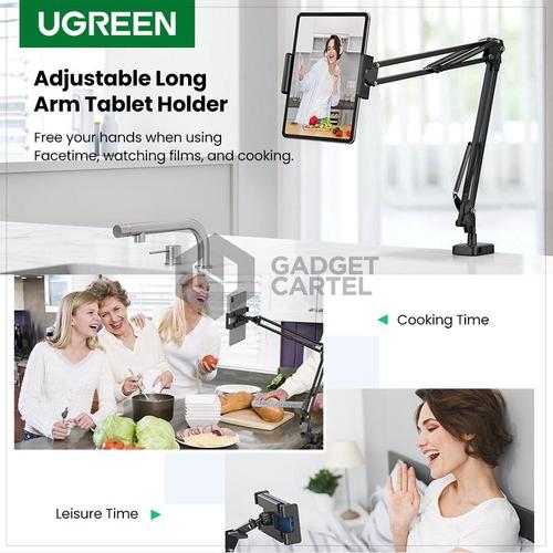 Foto Produk UGREEN 50394 LAZYPOD UNIVERSAL PHONE TAB HOLDER LAZY FLEXIBLE LONG ARM dari GADGET CARTEL