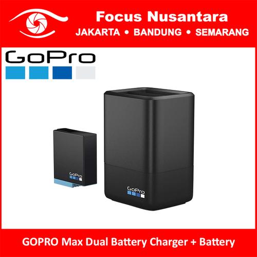 Foto Produk GOPRO Max Dual Battery Charger + Battery dari Focus Nusantara