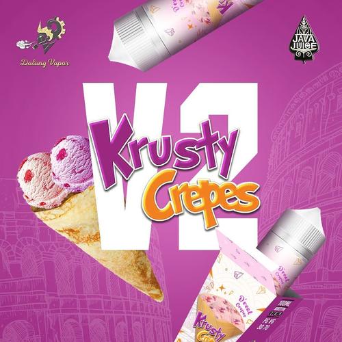 Gambar Krusty Crepes - Italian Dessert by Diannadeestarlight - 100ml - Nic3 dari VapeOi Jakarta Pusat Tokopedia