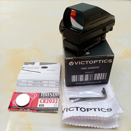 Gambar VICTOPTICS RED DOT SIGHT AIM COLLIMATOR 1X22X33 by VECTOR OPTICS dari TOKO DUNIA OUTDOOR undefined Tokopedia