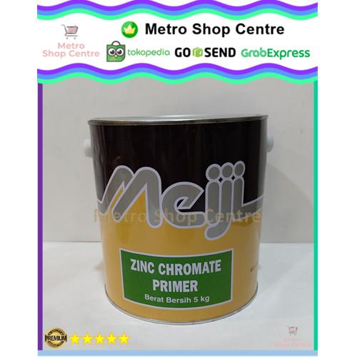 Jual Meiji Cat Dasar/Meni Besi (Zinc Chromate) 5 Kg (Galon) Green