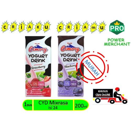 Gambar Cimory Yogurt Drink 200ml 1 dus 24 pcs - Strawberi dari CERIAKUCERIAMU Jakarta Timur Tokopedia