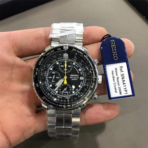 Jual JAM TANGAN PRIA SEIKO SNA411P1 FLIGHTMASTER PILOT ALARM CHRONOGRAP ORI  - Kota Tangerang - Gros Online Shop | Tokopedia