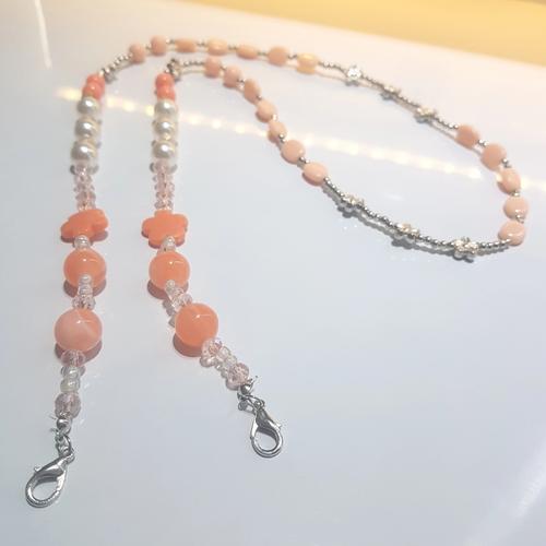 Foto Produk strap masker soft cristal orange dari warna warni