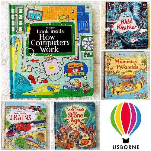 Jual Buku anak import / Usborne Look Inside Series / for age 4-5 ...
