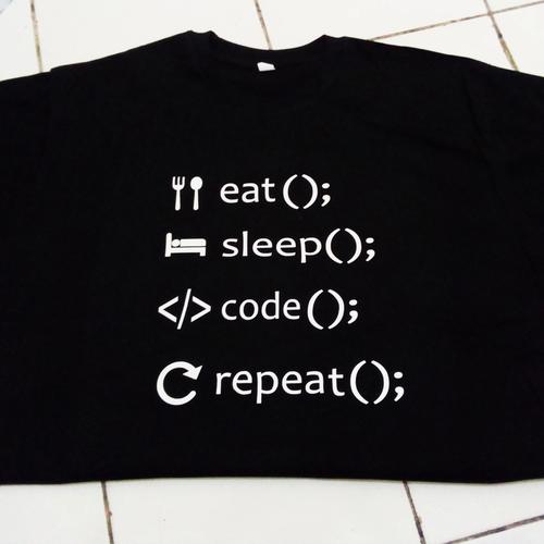 Jual T-shirt big size 2XL 3XL 4XL eat 