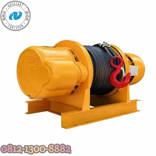 Jual electric winch 2 ton 100 meter Nagasaki / winch 2000kg Jakarta