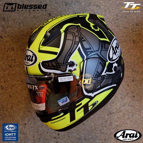 Arai RX-7X IOM TT 2019 Limited Edition 