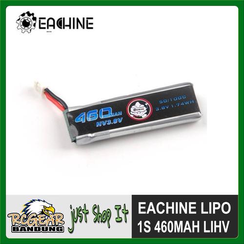 Gambar Eachine 3.8V 460mAh 50C/100C 1S Racing Drone Lipo Battery LiHV PH 2.0 dari justShopIt Kota Bandung Tokopedia