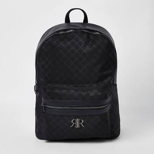 Jual Backpack River Island monogram 