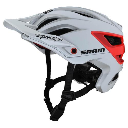 Jual HELM TLD A3 MIPS - SRAM WHITE RED 