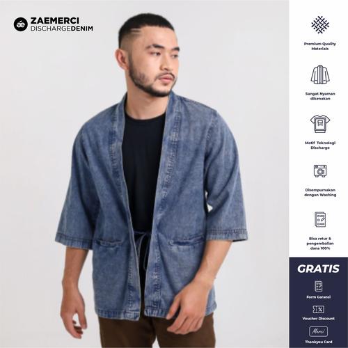 Jual Mahesa Kimono Denim Zaemerci - S 