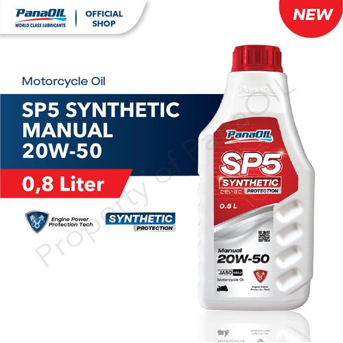 Gambar Oli Motor Panaoil SP5 Synthetic Manual 20W-50 API SJ JASO MA2 dari PanaOIL Official Store Kota Bekasi Tokopedia