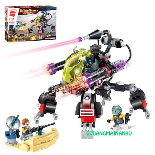Gambar Bricks Blocks Qman 2712 Four Footed Armored Car dari Gudangmainanku undefined Tokopedia