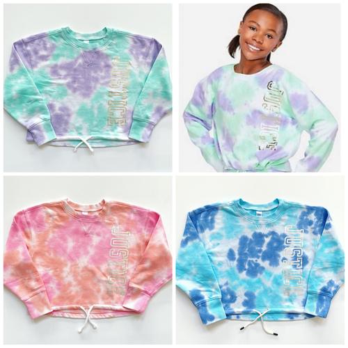 tie dye sweatshirt