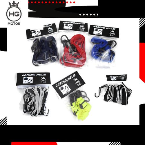 Gambar JARING HELM MULTI TALI HELM JARING PREMIUM PENGIKAT IKATAN MOTOR - Merah dari HG MOTOR Kab. Bandung Tokopedia