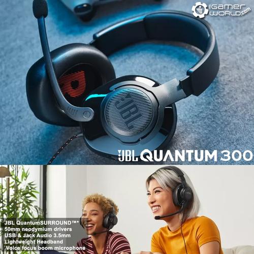Jual JBL Quantum 300 / Q300 Wired Over-Ear Gaming Headset - Kota Bekasi -  igamerworld bekasi | Tokopedia