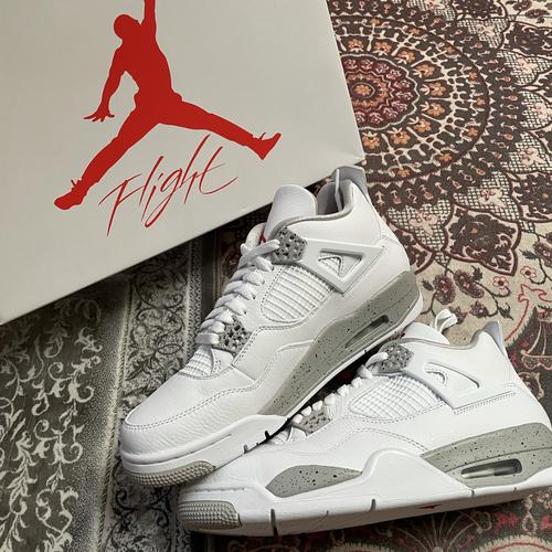 jordan 4 white oreo size