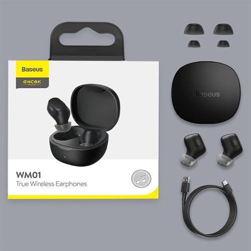 Jual BASEUS ENCOK WM01 TRUE WIRELESS 