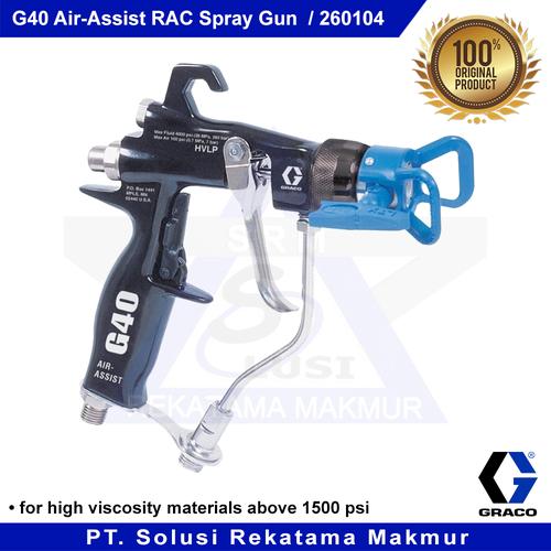 Jual Graco 24C857 G40 Air Assisted Spray Gun with RAC Tip 24C857