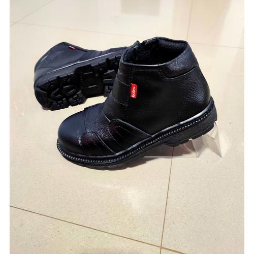 Jual sepatu safety boots bahan kulit sapi asli free jahit