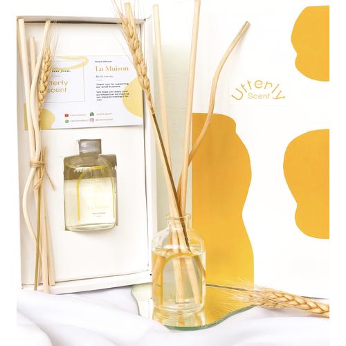 Gambar Utterly Scent - Reed Diffuser 50ml Pengharum Ruangan Aromaterapi - La Maison dari Utterly scent Kab. Tangerang Tokopedia