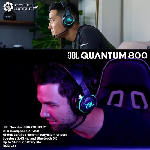 Jual JBL Quantum 800 / Q800 over-ear Wireless Bluetooth Gaming Headset -  Kota Bekasi - igamerworld bekasi | Tokopedia