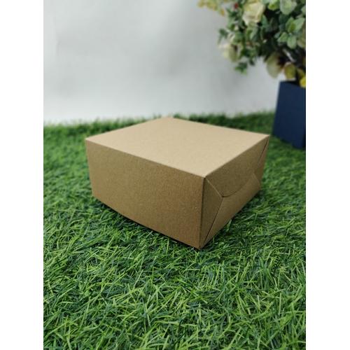 Gambar Kotak Fried Chicken Kraft Laminasi Food Grade Polos 13 x 12 x 6 dari Rahmah Tas Kertas dan Kemasan Kab. Sleman Tokopedia