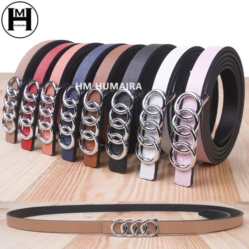 Jual Belt Women Fashion Kulit PU 1,5cm 