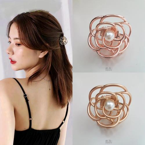 Jual Jepit Rambut Motif Bunga Mawar Mutiara Gaya Korea Cantik Simple Cute Rose Gold Jakarta Utara Star Gallery Tokopedia
