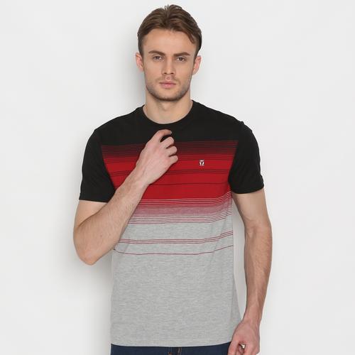 Gambar MATSUDA T Shirt Pria Kaos Stripe Nara - RED, S dari Matsuda Apparel Tokopedia