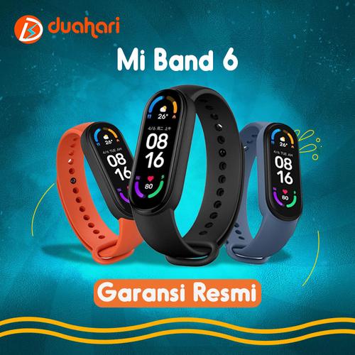 Foto Produk Xiaomi MiBand 6 AMOLED Mi Band 6 Smartwatch SpO2 ORIGINAL - Global Version dari Dua Hari Jakarta