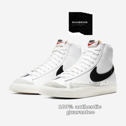 Jual wmns Nike blazer mid 77 vintage white black - 36 - Kota Bandung -  Raisensflods | Tokopedia
