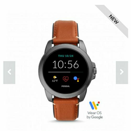 Jual Jam Fossil gen 5e FTW4055 Leather 