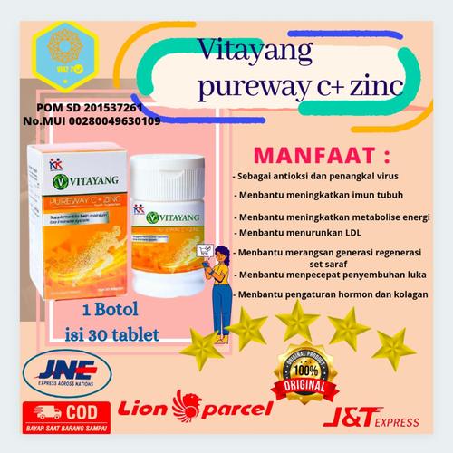 Jual Vitamin C Terbaik Anti Covid 19 Aman Bagi Lambung Jakarta Barat Vinz7 Tokopedia