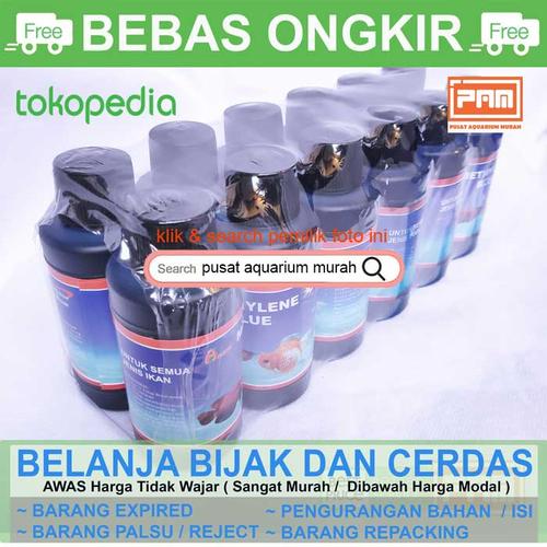 Gambar GROSIR Obat Ikan Matline Metil Biru Obat Jamur Obat Ikan White Spot dari Pusat Aquarium Murah Kota Depok Tokopedia