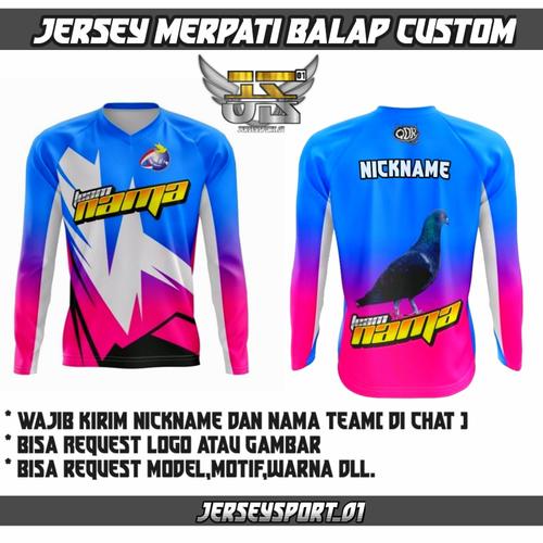 Foto Produk jersey merpati murah custom - XXXL, panjang bertopi dari JerseySport_01