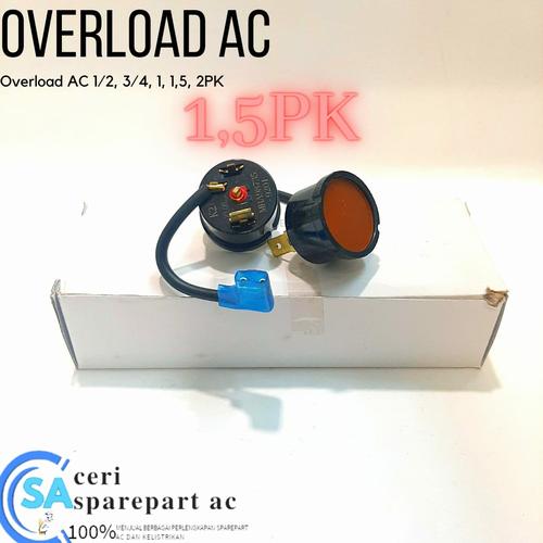 Jual OVERLOAD AC BULAT 1,5 HP OVER LOAD AC 1,5 PK - Jakarta Pusat - VIP ...