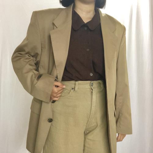 Oversized brown blazer Clearance