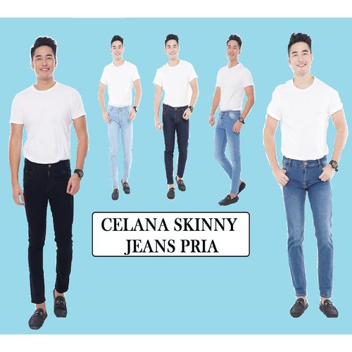 Jual Celana Jeans Pria Skinny Jeans 5 