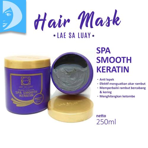 Jual Hair Mask Lae Sa Luay Smooth Keratin Masker Spa Rambut Creambath