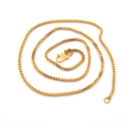 Jual 60cm Kalung Italy Rhodium Wanita 