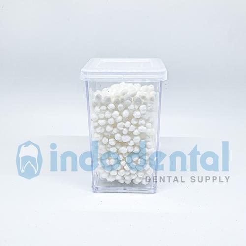 Jual Cotton Pellet Dental Kecil Kapas Gigi Coton Pelet Katen Pelat
