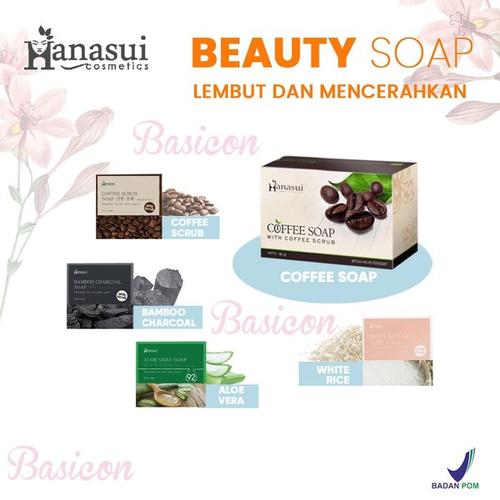 Jual SABUN HANASUI ORIGINAL BPOM - HANASUI SCRUB SOAP - ALOEVERA - Kota