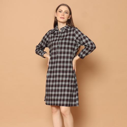 Foto Produk Cammomile dress katun wanita stripe 1904078 - BlackV1, S dari Cammomile FashionLine