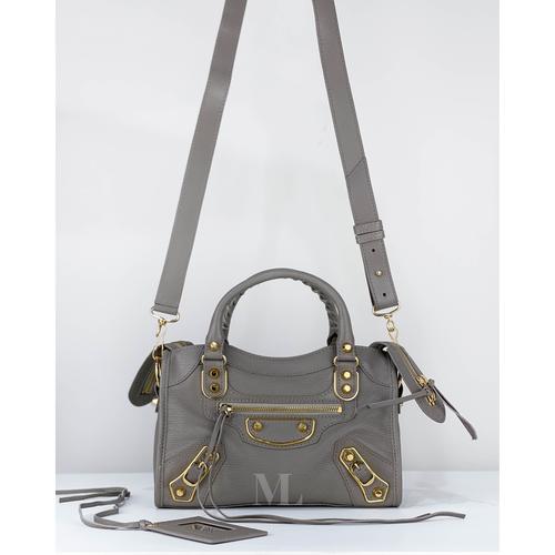 handbag grey