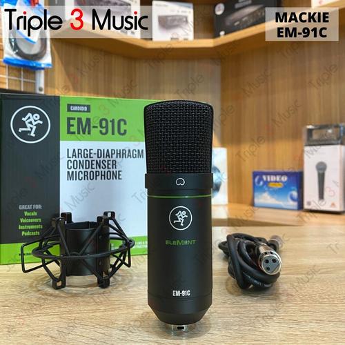 Foto Produk Mackie EM-91C EM91C Mic Condenser XLR Original dari triple3music