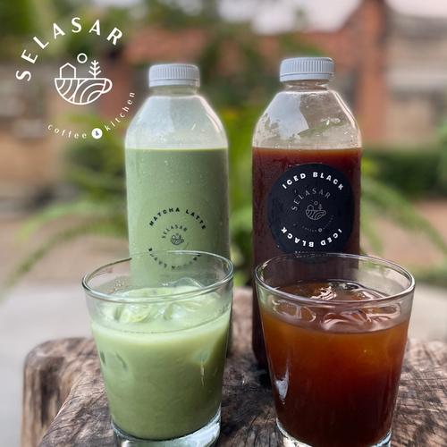 Jual Bundling Promo 2 Minuman Botolan 1 Liter Selasar Coffee Soy